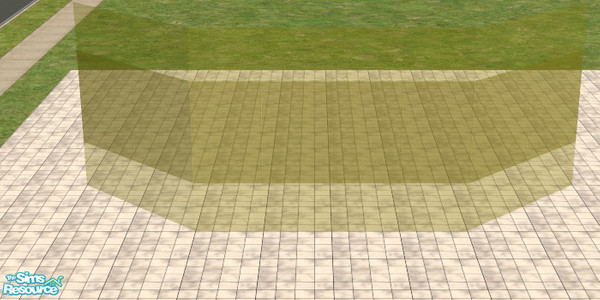Sims 2 — yellow-middle by sww — *TSRAA* you will need windkeeper's Frameless Glass meshes for this to work. 