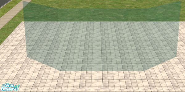 Sims 2 — turquoise-full by sww — *TSRAA* you will need windkeeper's Frameless Glass meshes for this to work. 
