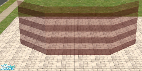 Sims 2 — red-stripes2 by sww — *TSRAA* you will need windkeeper's Frameless Glass meshes for this to work. 