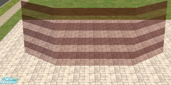 Sims 2 — red-stripes1 by sww — *TSRAA* you will need windkeeper's Frameless Glass meshes for this to work. 