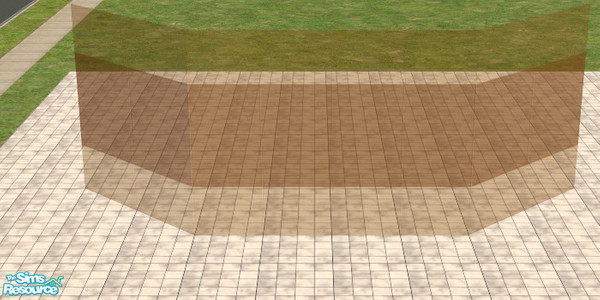 Sims 2 — orange middle by sww — *TSRAA* you will need windkeeper's Frameless Glass meshes for this to work. 
