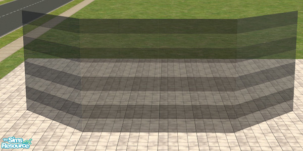 Sims 2 — Black-stripes1 by sww — *TSRAA* you will need windkeeper's Frameless Glass meshes for this to work. 