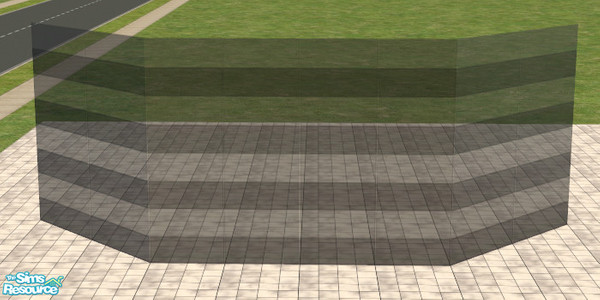 Sims 2 — Black-stripes2 by sww — *TSRAA* you will need windkeeper's Frameless Glass meshes for this to work. 