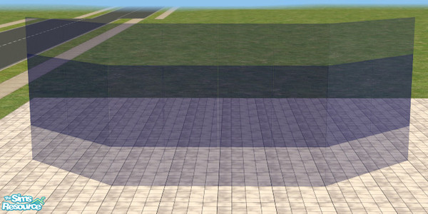Sims 2 — blue-middle by sww — *TSRAA* you will need windkeeper's Frameless Glass meshes for this to work. 