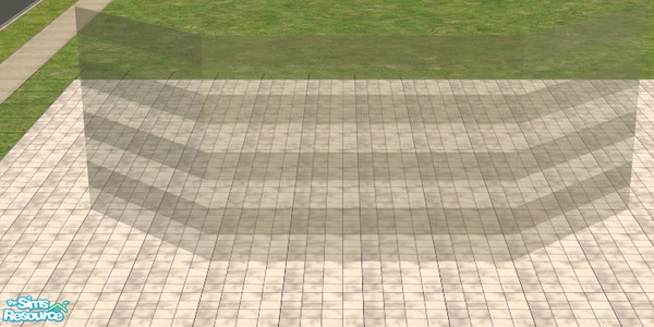 Sims 2 — Cream-stripes1 by sww — *TSRAA* you will need windkeeper's Frameless Glass meshes for this to work. 