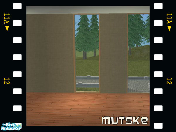 Sims 2 — Windows Maple by Mutske — Recolor from the mesh "Helios" by Windkeeper. In 4 colors can be used on all