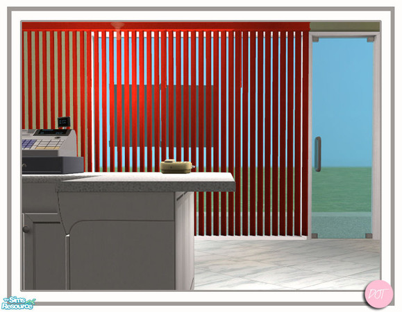 Sims 2 — Vertical Blinds Diag Mesh by DOT — Shop Vertical Blinds Sectional Diagonal MESH FOR DIAGONAL VERTICAL BLINDS