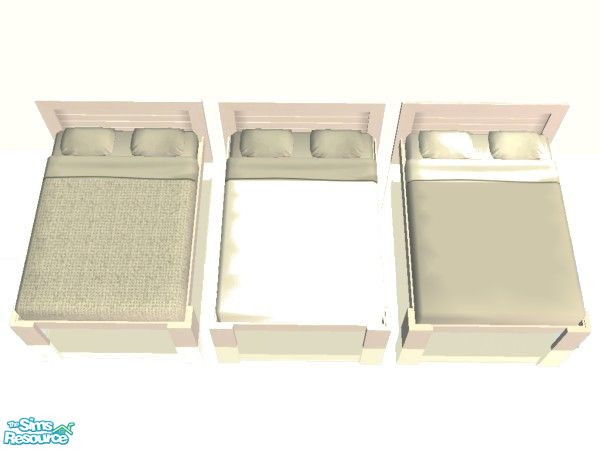 Sims 2 — Grey Bedding Set by simmaniac2005 — Made to match Studio K walls and floors. by Jo D Designs
