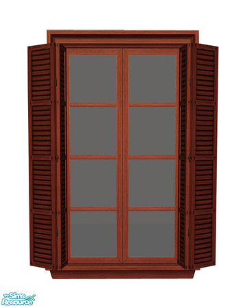 Sims 2 — Rejal Part 3 - Window 02 Dark by Murano — Recolor for the Rejal window 02 series. You need Window 02 BASE for