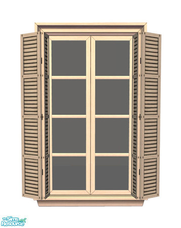 Sims 2 — Rejal Part 3 - Window 02 White by Murano — Recolor for the Rejal window 02 series. You need Window 02 BASE for