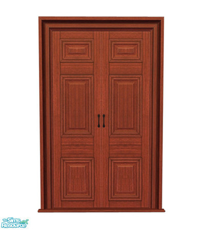 Sims 2 — Rejal Part 5 - Door 04 Dark by Murano — Recolor for the Rejal door 04 series. You need Door 04 BASE for this