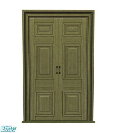 Sims 2 — Rejal Part 5 - Door 04 Green by Murano — Recolor for the Rejal door 04 series. You need Door 04 BASE for this