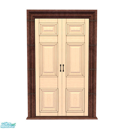 Sims 2 — Rejal Part 5 - Door 03 Red/White by Murano — Recolor for the Rejal door 03 series. You need Door 03 BASE for