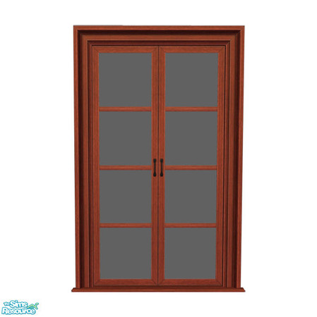 Sims 2 — Rejal Part 5 - Door 02 Dark by Murano — Recolor for the Rejal door 02 series. You need Door 02 BASE for this
