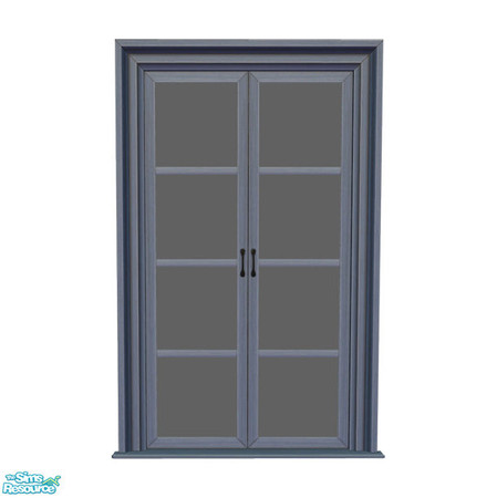 Sims 2 — Rejal Part 5 - Door 02 Blue by Murano — Recolor for the Rejal door 02 series. You need Door 02 BASE for this
