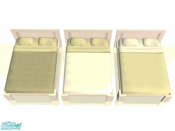Sims 2 — Bedding in Vanilla Set by simmaniac2005 — Made to match Studio K walls and floors. by Jo D Designs