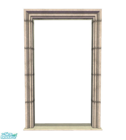 Sims 2 — Rejal Part 6 - Arch 01 White by Murano — Recolor for the Rejal arch 01 series. You need Arch 01 BASE for this