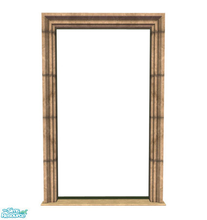 Sims 2 — Rejal Part 6 - Arch 03 Sand/Green by Murano — Recolor for the Rejal arch 03 series. You need Arch 03 BASE for