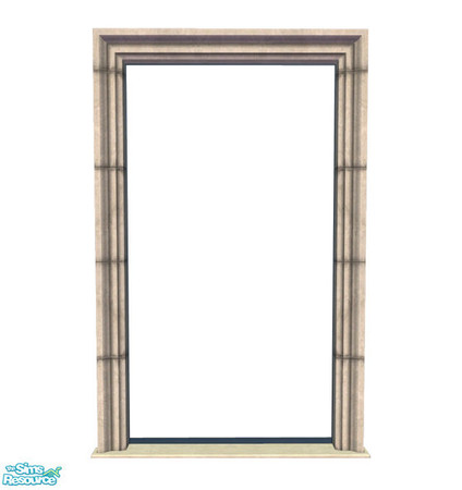 Sims 2 — Rejal Part 6 - Arch 03 White/Blue by Murano — Recolor for the Rejal arch 03 series. You need Arch 03 BASE for
