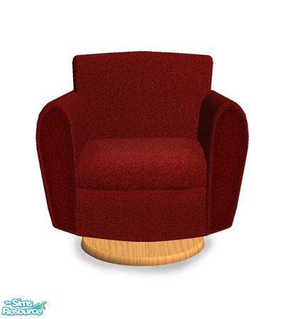 Sims 2 — The Rossi Collection - Swivel Chair - Mesh by Shakeshaft — Part of a 5 piece seating set in a modern