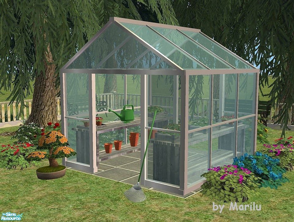 Sims 2 — Gardenset Florian by marilu — Small Set for Sims-Gardener;-)