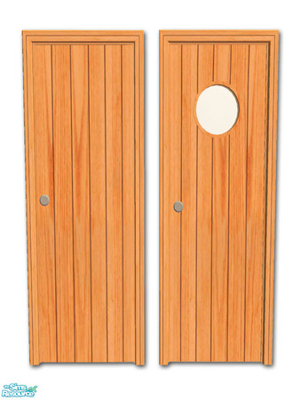 Sims 2 — Trailer - Door - 01 by Shakeshaft — Part of a set consisting of the objects you will need to create a Trailer
