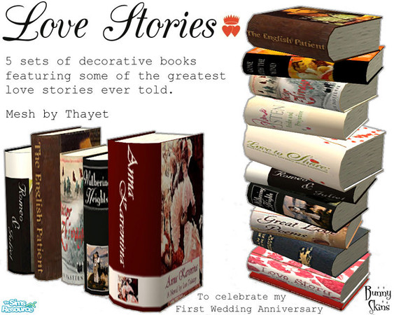 Sims 2 — Love Stories by BunnyTSR — To celebrate my forthcoming First Wedding Anniversary, which is traditionally