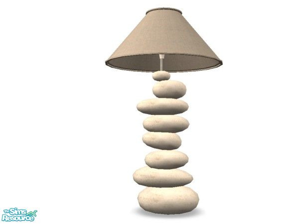 Sims 2 — Marlou Stone Lamp  by n-a-n-u — 