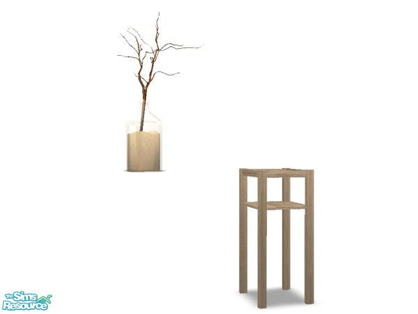 Sims 2 — Marlou Invisible Sidetable  by n-a-n-u — 