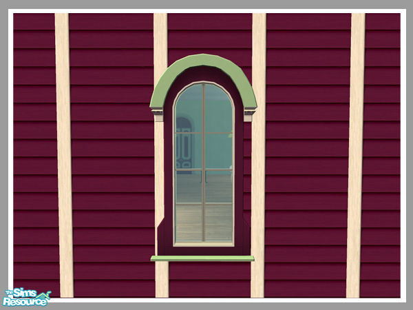 Sims 2 — Bay View Single Window - Mesh by Shakeshaft — Part of a set of new meshes to add to the Second Empire set in the