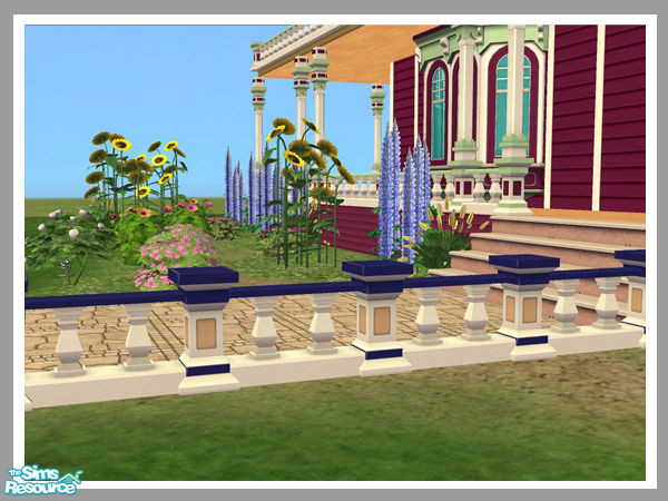 Sims 2 — Short Epee Fencing - Blue Mesh by Shakeshaft — Part of a set of new meshes to add to the Second Empire set in