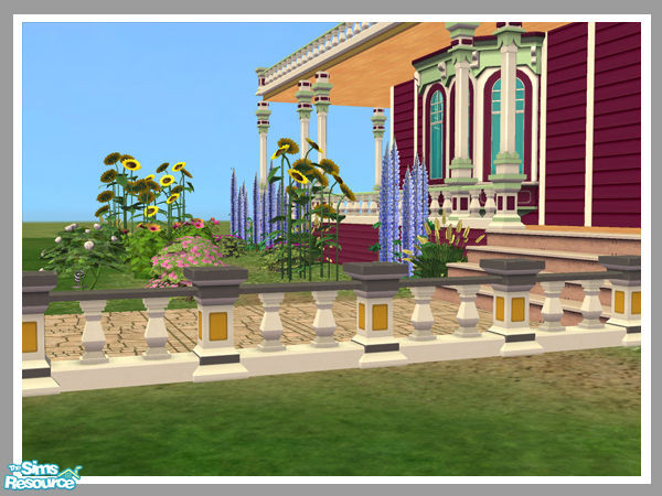 Sims 2 — Short Epee Fencing - Yellow Mesh by Shakeshaft — Part of a set of new meshes to add to the Second Empire set in