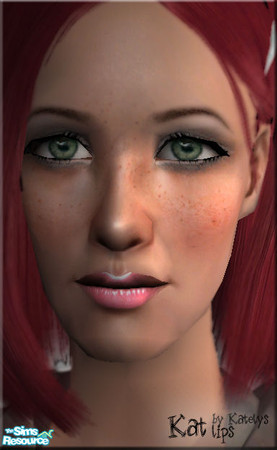 Sims 2 — Kat lips by katelys — New lipstick in 6 shades