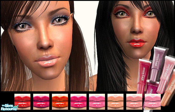 Sims 2 — LipGloss by Shojoangel — Enjoy!!!