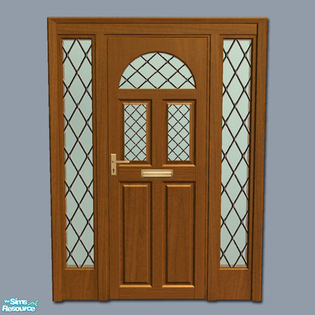 Sims 2 — Mayfair Door - Sidelight Mesh by Shakeshaft — Part of a set of Casement Windows and matching Doors, set includes