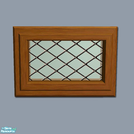 Sims 2 — Mayfair Window - Privacy Mesh by Shakeshaft — Part of a set of Casement Windows and matching Doors, set includes