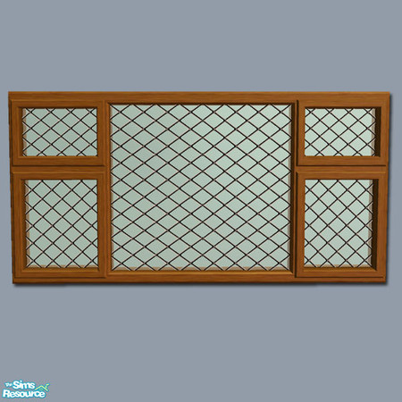 Sims 2 — Mayfair Window - 4 Tile Short Mesh by Shakeshaft — Part of a set of Casement Windows and matching Doors, set