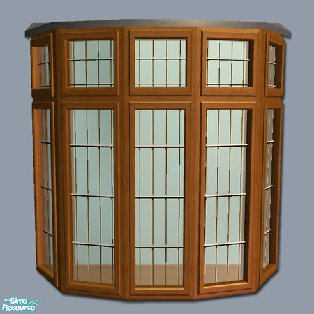 Sims 2 — Mayfair Window Bay - Design 02 by Shakeshaft — Part of a set of Casement Windows and matching Doors, set