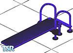 Sims 1 — Blue Diving Board by Taedaian2000 — 