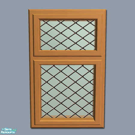 Sims 2 — Mayfair Window - Lightwood by Shakeshaft — Part of a recolour set of my Mayfair Windows and Doors, with