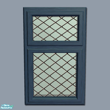 Sims 2 — Mayfair Window - Blue by Shakeshaft — Part of a recolour set of my Mayfair Windows and Doors, with recolours in