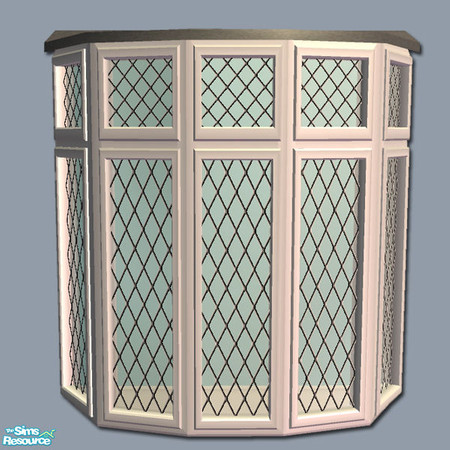 Sims 2 — Mayfair Bay Window - White by Shakeshaft — Part of a recolour set of my Mayfair Windows and Doors, with