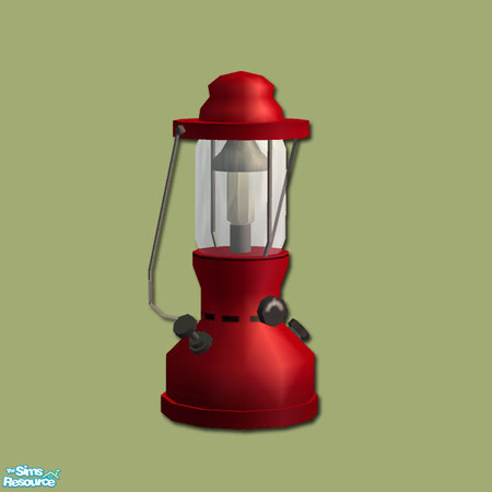 Sims 2 — Romany Life - Caravan Table Lantern Master - Mesh by Shakeshaft — Part of a set consisting of the objects you