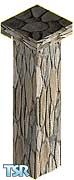 Sims 1 — Concrete Column by Adly — Matches with the outdoor table.