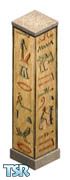 Sims 1 — Mummy Column by Cellomaster — An authentic prop from 'The Mummy'. This column is reproduced with hieroglyphics