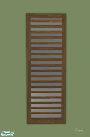 Sims 2 — The Motion Set - Master Window Dark Wood Rec by lirunchik — The part of my The Motion set. Dark wood recolour