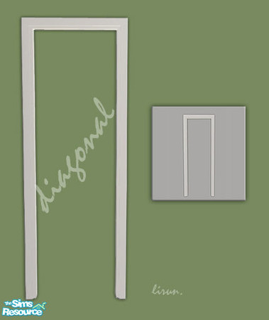 Sims 2 — The Motion Set - 1-tile Arch Diagonal Slave by lirunchik — The part of my The Motion set. This is a