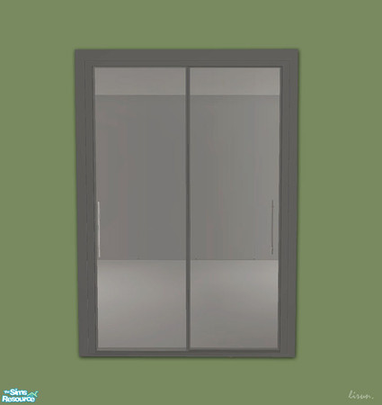 Sims 2 — The Motion Set - Master Door Grey Rec by lirunchik — The part of my The Motion set. Grey recolour for all doors