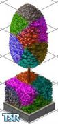 Sims 1 — Topiaries - Egg by Hurrellmaster — Nature has always blessed us with the beautiful colour of green wherever it