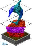 Sims 1 — Topiaries - Dolphin by Hurrellmaster — Nature has always blessed us with the beautiful colour of green wherever
